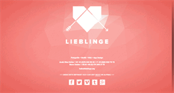 Desktop Screenshot of lieblinge.org