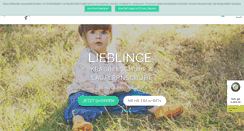 Desktop Screenshot of lieblinge.com